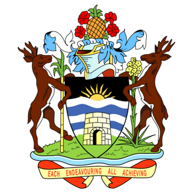 Image showing the Coat of Arms of Antigua and Barbuda