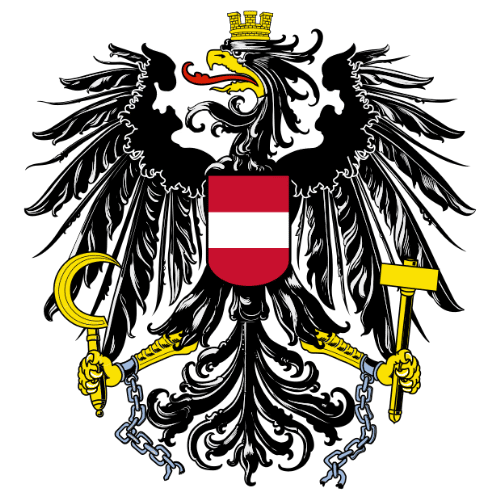 Image showing the big size coat of arms or embelem of Austria