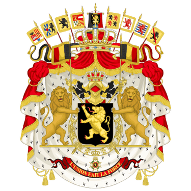 Image showing the Coat of Arms of Belgium