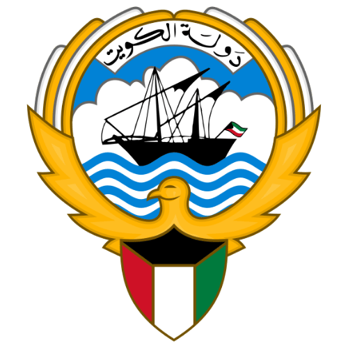Image showing the big size coat of arms or embelem of Kuwait