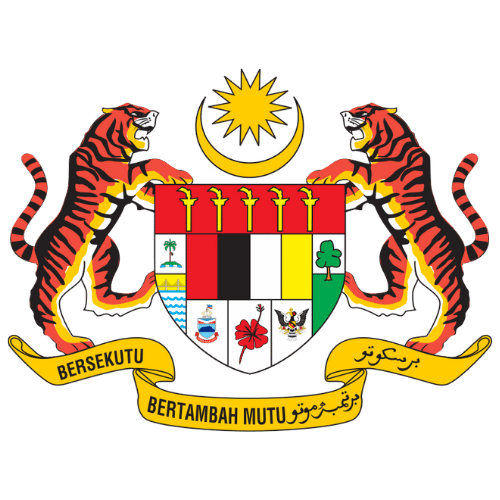 Image showing the big size coat of arms or embelem of Malaysia