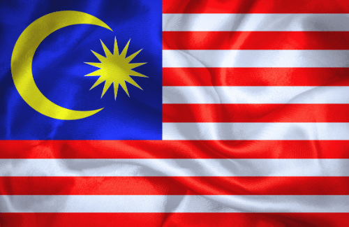 Image illustrating the big size flag of Malaysia