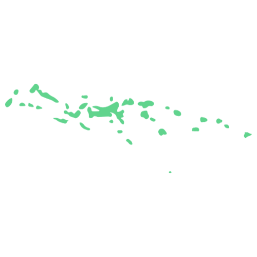 Pictorial representation of big size map of Micronesia