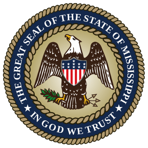 Image showing the state seal of Mississippi