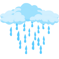 Visual representation of Moderate Rain in Lincoln