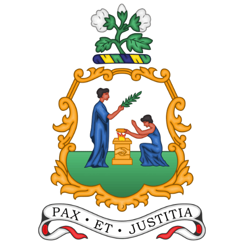 Image showing the big size coat of arms or embelem of Saint Vincent and the Grenadines