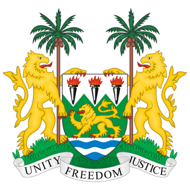 Image showing the Coat of Arms of Sierra Leone