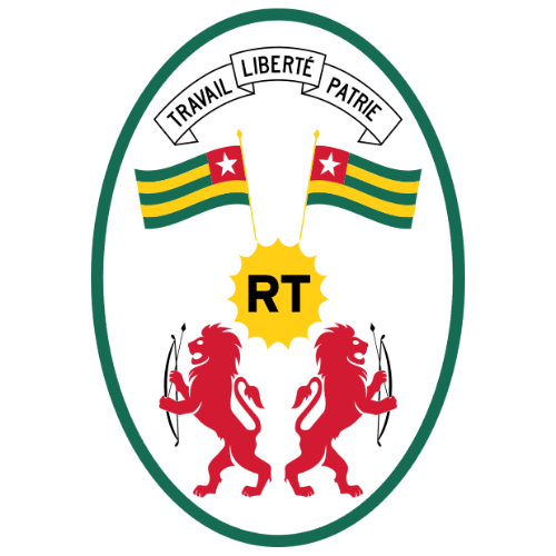 Image showing the big size coat of arms or embelem of Togo