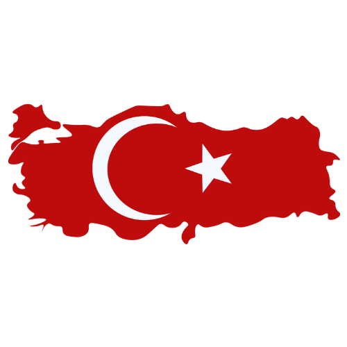 Pictorial representation of big size map of Turkey