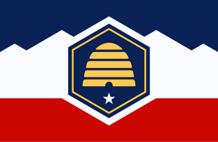 Image illustrating the flag of Utah